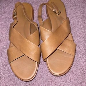 Cole Hann Leather Sandals